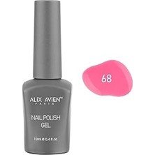 Renas Store Alıx Avıen Pembe Kalıcı Oje 68-Yoğun Renk Veren Jel Oje 12 Ml-Nail Uv Gel Polish 68