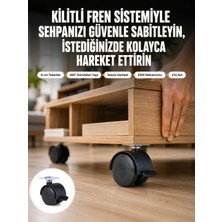 Renas Store Sehpa ve Restoran Arabası Için Kilitli Ayak 4’lü