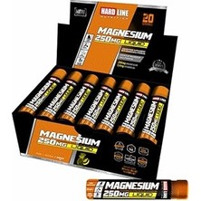 Renas Store Hardline Nutrition Sıvı Magnesium Liquid 250 Mg Karışık 20 Adet (30 Ml)