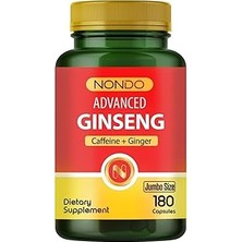 Renas Store Nondo Ginseng 180 Kapsül Boy (Kore Panax Ginseng, Keçiboynuzu, Koenzim Q10)