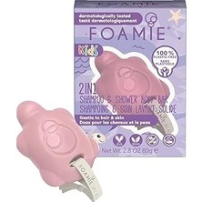 Renas Store Foamie Kids 2in1 Şeftalili Saç ve Vücut Için 80 G
