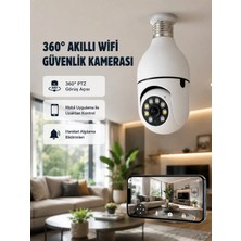 Renas Store 360 Derece Dönebilen Akıllı Duylu Kamera – Ptz, Uzaktan Kontrol, Hareket Algılama