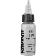 Radiant Colors Sharp Gray Gri Dövme Boyası 1oz - 30ml