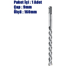 Sgs Sds Plus Matkap Ucu 9MM*160MM, Matkap Ucu