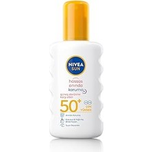 Renas Store Sun SPF50 Anında Koruma Vücut Güneş Spreyi 200ML, Güneş Alerjisine Karşı Etki, Hassas Cilt, Uva Uvb
