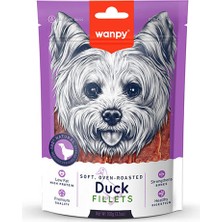 Wanpy Oven Roasted Gerçek Ördek Fileto Köpek Ödülü 100 gr