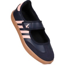Kiko Kids  Renna Günlük Cırtlı Kız Çocuk Babet Spor Ayakkabı