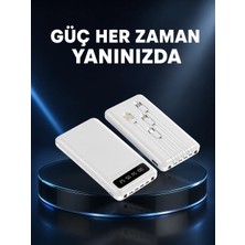GRAYLINE Kamp ve Seyahat Için 20.000MAH LED Işıklı Hızlı Şarj Powerbank Yeni Nesil