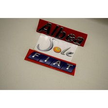 Baslar Oto Bagaj Kapağı Albea Sole ve Fiat Yazısı