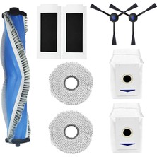 Voli Ecovacs Deebot T30 Omni , T30 Pro Yedek Parça Seti Fırça Toz Torbası Mop Bezi