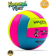 Voleybol Topu Iç ve Dış Mekan Uyumlu Dikişli 5 Numara Renkli