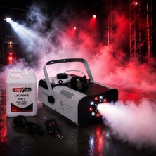 Quenlite QL-2200LK DMX RGB Sis Makinası 2200 Watt DMX Kontrollü LED Işıklı (5 Litre Likitli)