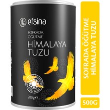 Efsina 500 GR Sofrada Öğütme Himalaya Tuzu Doğal Özellikleriyle Türkiye Menşeli