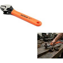 Nevamel® 6 Inç Kurbağacık Anahtar - Ayarlanabilir Çeneli - Ingiliz Anahtarı
