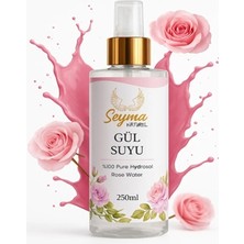 Şeyma Naturel Gül Suyu 250 ml | Zengin ve Doğal Içerik | Faydalı Bileşenler | Doğal Tonik | Içilebilir Gül Suyu | Katkı ve Koruyucusuz Doğal Ürün | Şeyma Naturel Kalitesiyle