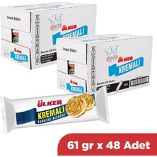 Ülker Kremalı Bisküvi 61 gr x 48 Adet (2 Koli)