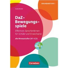 Cornelsen Yayınları Daz-Bewegungsspiele A1-C2 : Effektives Sprachenlernen Für Schüler Und Erwachsene - Cornelsen