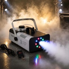 Quenlite QL-2200 DMX RGB Sis Makinası 2200 Wattı DMX Kontrollü LED Işıklı