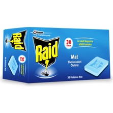 Raid Mat Tablet Yedek 30 Gece (6'li Paket)