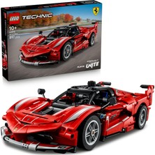 Kazan Hobi LEGO Technic Ferrari Fxx K 42212 – 10 Yaş ve Üzeri Çocuklar Için Stem'e Ilgi Uyandıran Model Araba Oyuncak Yapım Seti, Spor Araba Tutkunları Için Yaratıcı Hediye Fikri ve Eğitici Oyun (897 Parça)