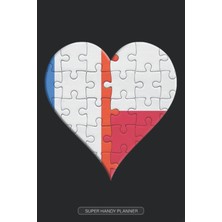Kazan Hobi Planner: French Polish Flag United Heart Jigsaw Puzzle Flags Of France Poland