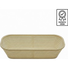 Dinç Kitchen Oval Ekmek Hamur Mayalama Sepeti 30x13,5x8,5 cm Oval 30X13,5X8,5