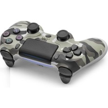 Renas Store Gamepad Ps4 Uyumlu - Gri Kamuflaj ND400N