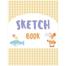 Kazan Hobi Sketchbook & Notebook: Large Blank Paper For Drawing, Writing, Draw And Write, 8.5"*11": Perfect For Students, Preschool Kids, School, Special Gift