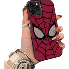 HONTINGA iPhone 11 Pro Max ile Uyumlu Kılıf Silikon Kenar Sert Arka Kamera Koruyucu Basitlik Anti Düşme Kamera Korumalı Spiderman Desen Couple Telefon Kılıfı Kadın ve Erkek Için Uygundur K1-0132