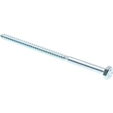 Kazan Hobi Prime-Line 9055344 Altıgen Vidalı Vidalar, 1/4 Inç x 5 In., A307 Grade A Çinko Kaplama Çelik (50'li Paket)