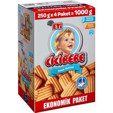 Eti Cicibebe Bisküvi 1 kg (6'li Paket)