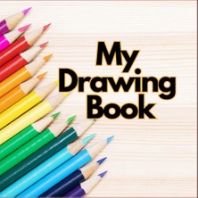 Kazan Hobi Independently Published My Drawing Book 8.5x8.5 Inch Size Note: Drawing Book For School And Home .- Suitable For All Types Of Age People