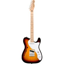 Squier Affinity Telecaster Thinline Akçaağaç Klavye Wpg 3 Ton Sunburst Elektro Gitar