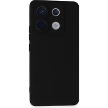 Renas Store Xiaomi Redmi Note 13 Pro 5g Kılıf Nano Içi Kadife Silikon - Siyah