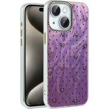 Renas Store Iphone 15 Plus Kılıf Blade Aynalı Desenli Kapak - Desen 2