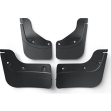 Kazan Hobi (4'lü Set) T Parts Model Y 2025+ Juniper Çamur Paçalığı, Ön & Arka, 4 Parça, Siyah, Kolay Montaj, Darbe ve Çamur Koruması, Abs Çamur Paçalığı