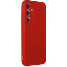 Renas Store Samsung Galaxy A35 5g Kılıf First Silikon - Kırmızı