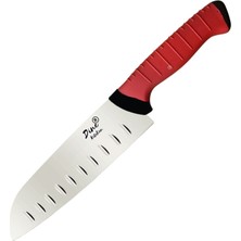Twix Oluklu Santoku Şef Bıçağı