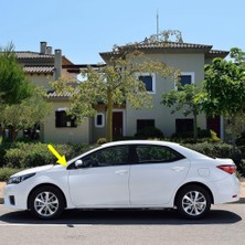 Kazan Hobi Sol Dış Ayna Önü Üçgen Plastik Kapak Toyota Corolla ile Uyumlu 2014-2019