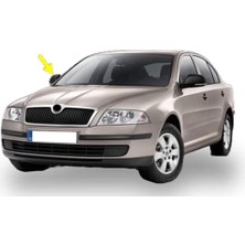 Kazan Hobi Sağ Dış Dikiz Ayna Kapağı Siyah 1Z0857538 Skoda Octavia A5 ile Uyumlu 2005-2008