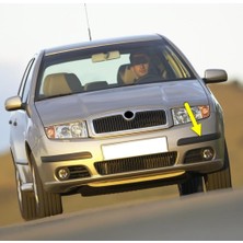 Kazan Hobi Ön Tampon Sol Köşe Bandı Çıtası 6Y0807717B Skoda Fabia 1 ile Uyumlu 2005-2008