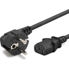 Renas Store Kasa Güç Kablosu C13 3 Pin 1 mm 500W 3 M HDX5556