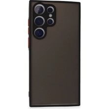 Renas Store Samsung Galaxy S24 Ultra Kılıf Montreal Silikon Kapak - Siyah