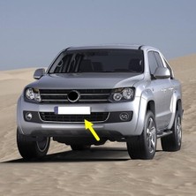 Kazan Hobi Ön Tampon Orta Izgara Krom Çıtalı 2HH853677 Vw Amarok ile Uyumlu 2013-2016