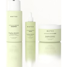 Matsu Intensive Repair 3’lü Set | Şampuan + Maske + Onarıcı Serum