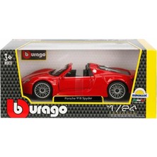 Renas Store Mey Ithalat® 21076  1:24 Porsche 918 Spyder Model Araba -