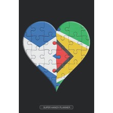 Kazan Hobi Planner: Scottish Guyanese Flag United Heart Jigsaw Puzzle Flags Of Scotland Guyana