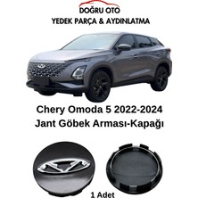 Doğru Oto Chery Omoda 5 Jant Göbek Arması - Kapağı