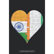 Kazan Hobi Planner: Indian Ivorian Flag United Heart Jigsaw Puzzle Flags Of India Ivory Coast