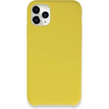 Renas Store Iphone 11 Pro Kılıf Lansman Legant Silikon - Sarı